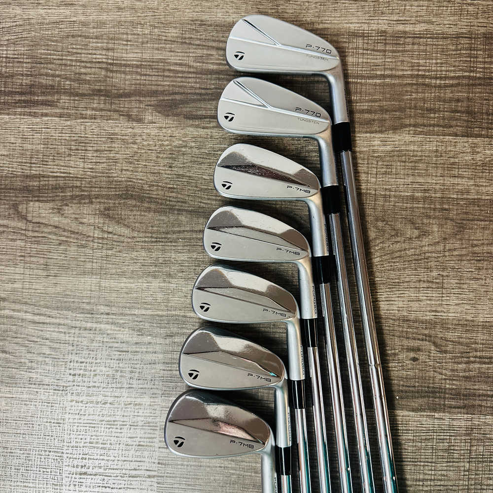 +3/4" 2023 P770/ P7MB Iron Set 4-P / KBS Tour Lite 100, Stiff
