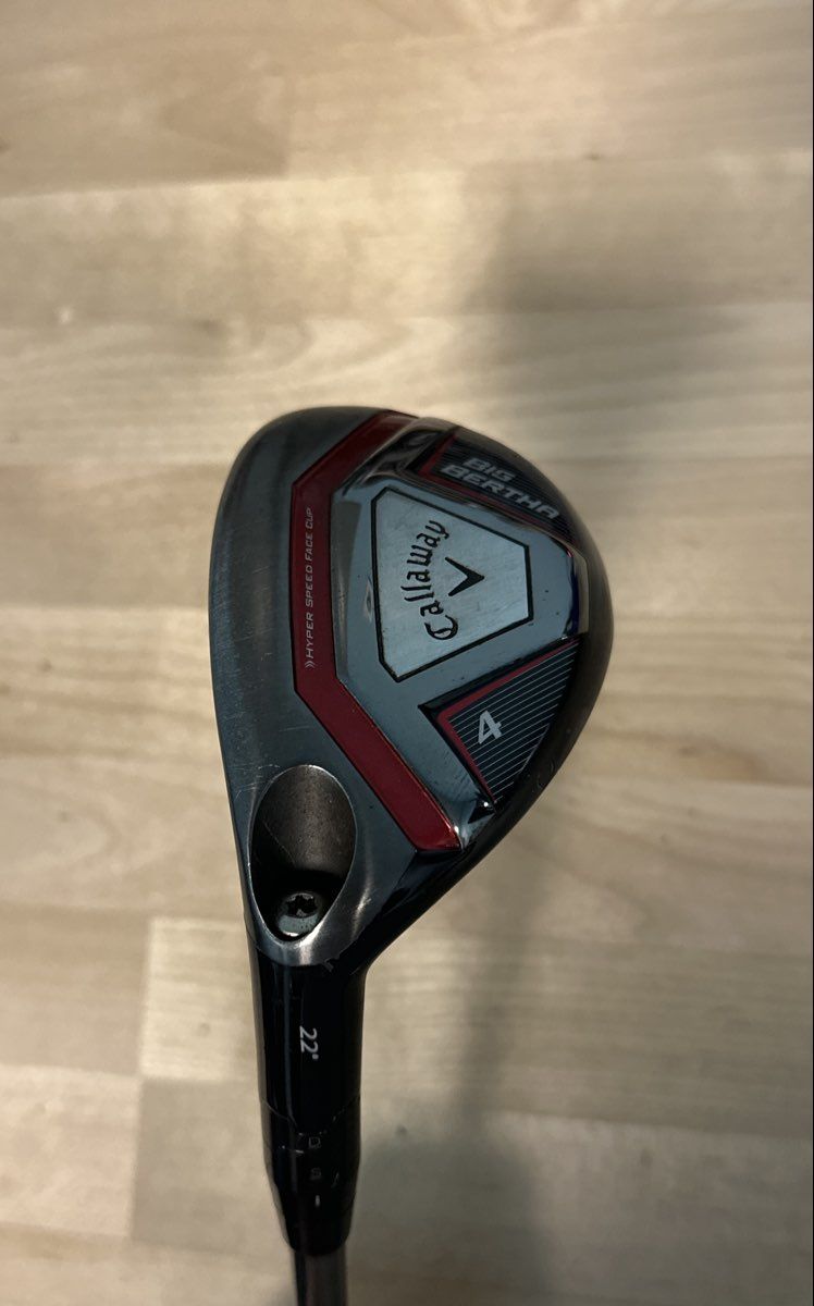 Callaway Big Bertha 4 Hybeid Left Handed UST Mamiya Recoil Regular Fair