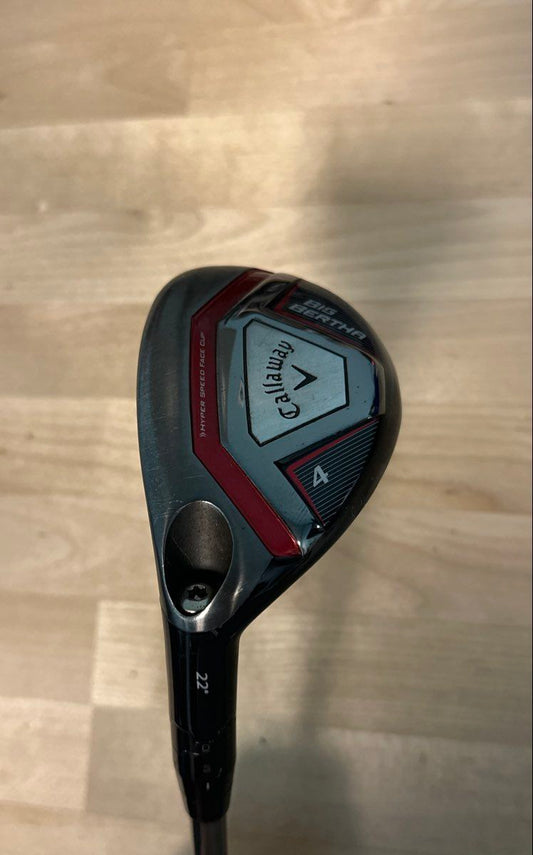 Callaway Big Bertha 4 Hybeid Left Handed UST Mamiya Recoil Regular Fair