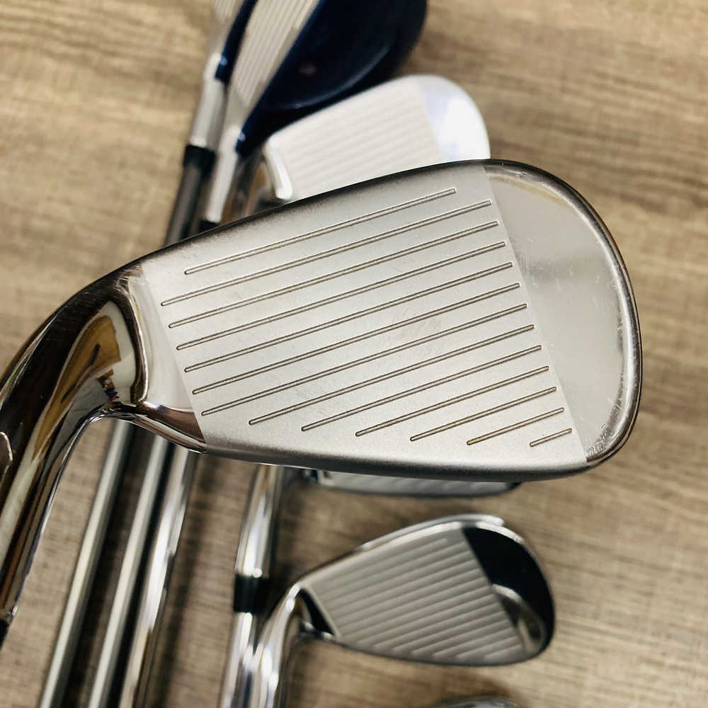 Adams Blue Hybrid/Iron Set 3H-P, Dynalite steel, Regular