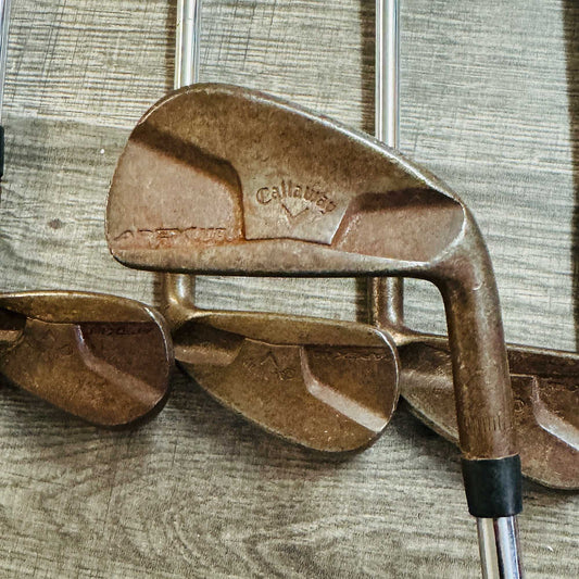 +1" Apex MB Raw Finish Iron Set 4-P / Project X Rifle, X Stiff