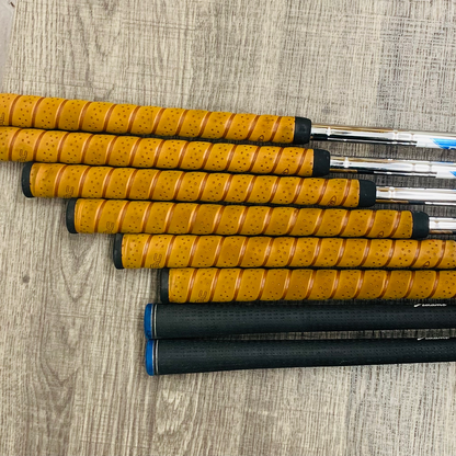 Adams Blue Hybrid/Iron Set 3H-P, Dynalite steel, Regular