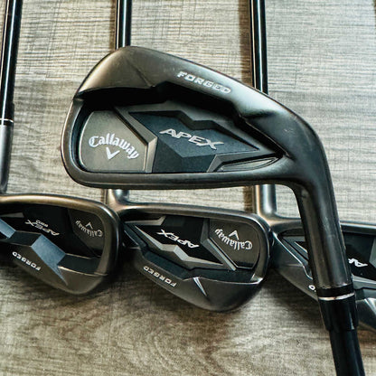 +1/2" Apex/ Apex Pro 19 Iron Set 4-A / AMT White Steel, X Stiff