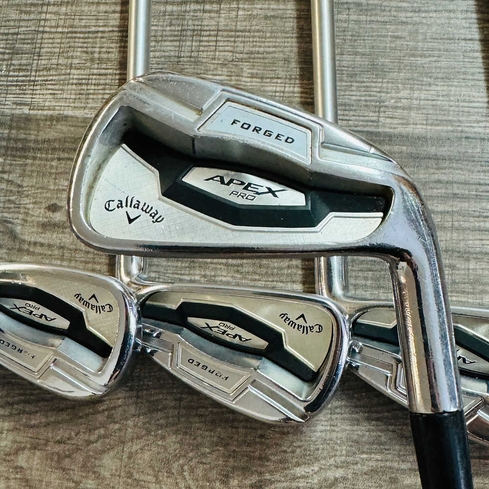 +1/2" Apex Pro 16 Iron Set 4-9 / KBS C Taper 130 Steel, X Stiff