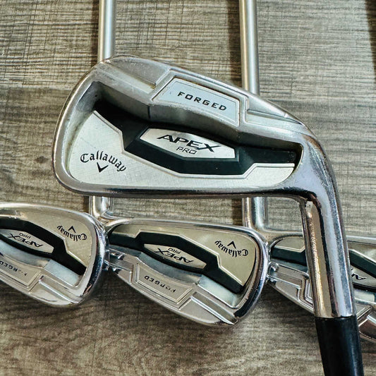 +1/2" Apex Pro 16 Iron Set 4-9 / KBS C Taper 130 Steel, X Stiff