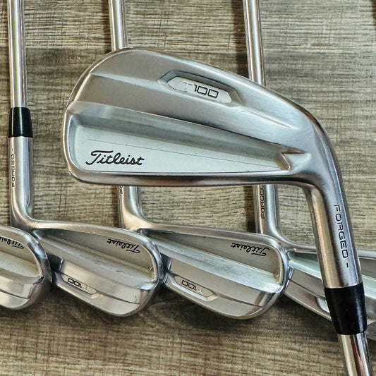 T100 2021 Iron Set 4-P / Dynamic Gold Steel, Stiff
