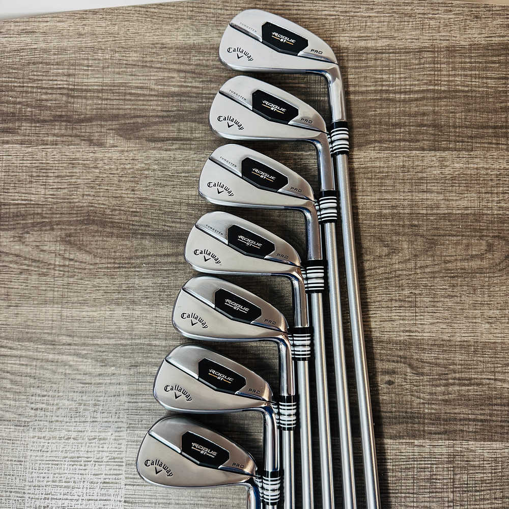 +3/4" Rogue ST Pro Iron Set 4-P / KBS C-Taper 120 Steel, Stiff