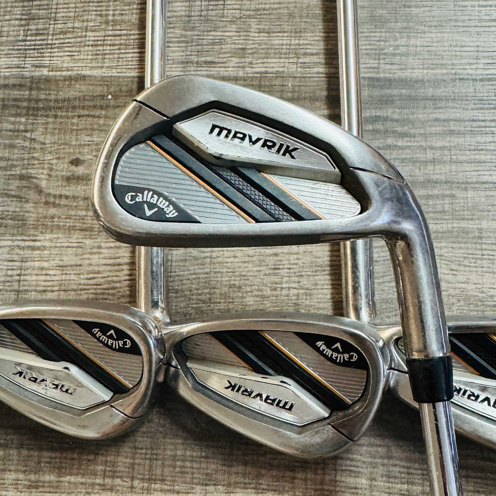 Mavrik Iron Set 5-AW / Elevate Steel, Stiff