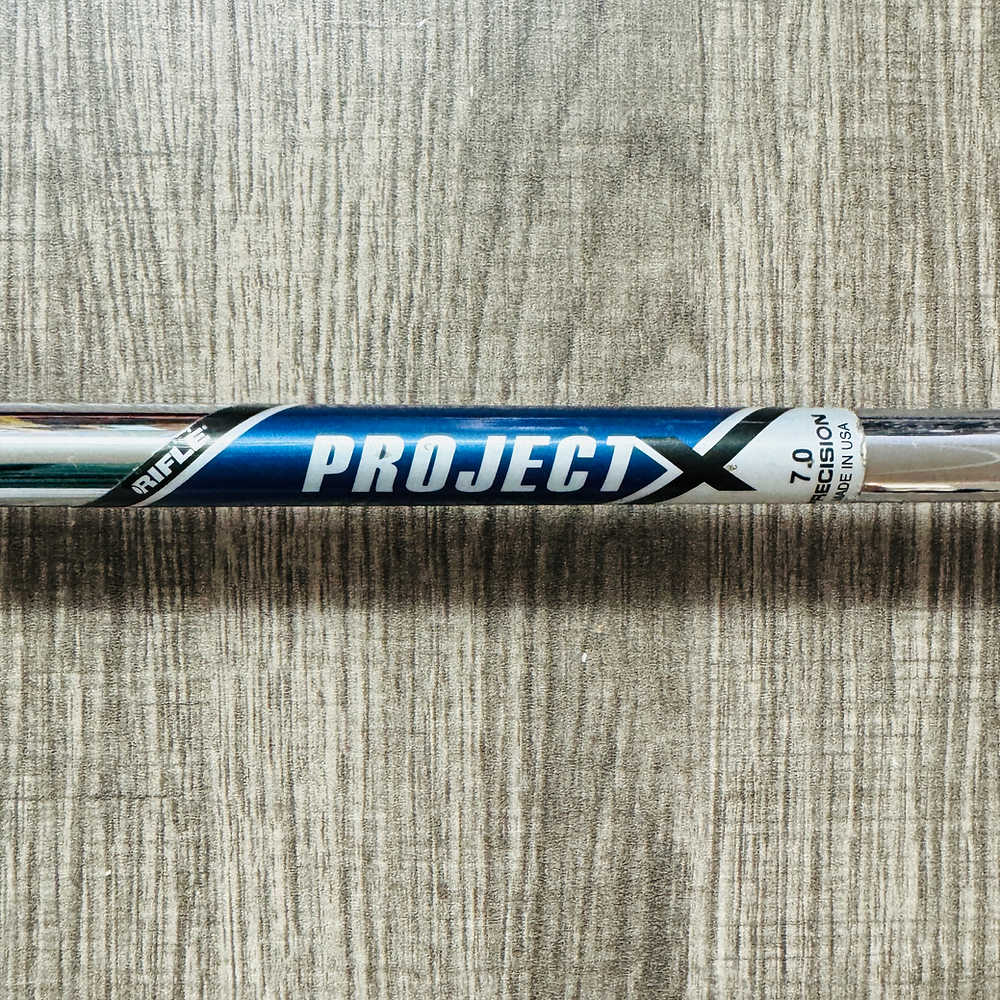 +1" Apex MB Raw Finish Iron Set 4-P / Project X Rifle, X Stiff