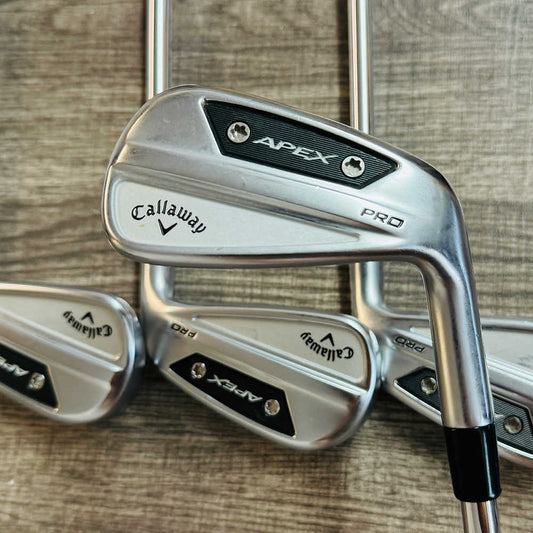 2024 Apex Pro Iron Set 4-P / Dynamic Gold Mid Steel, Stiff