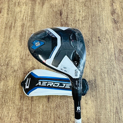 5 Wood Cobra Aerojet with Headcover, Regular Flex Mint