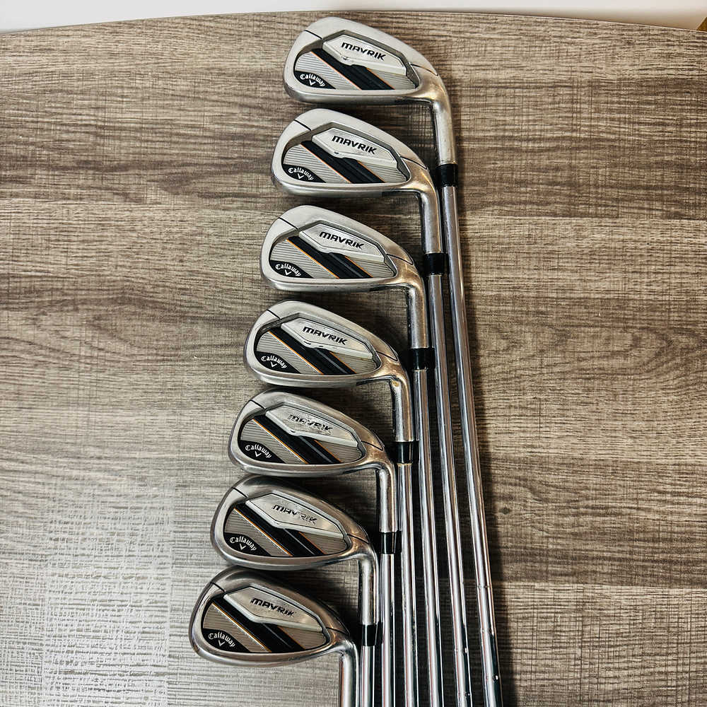 Mavrik Iron Set 5-AW / Elevate Steel, Stiff